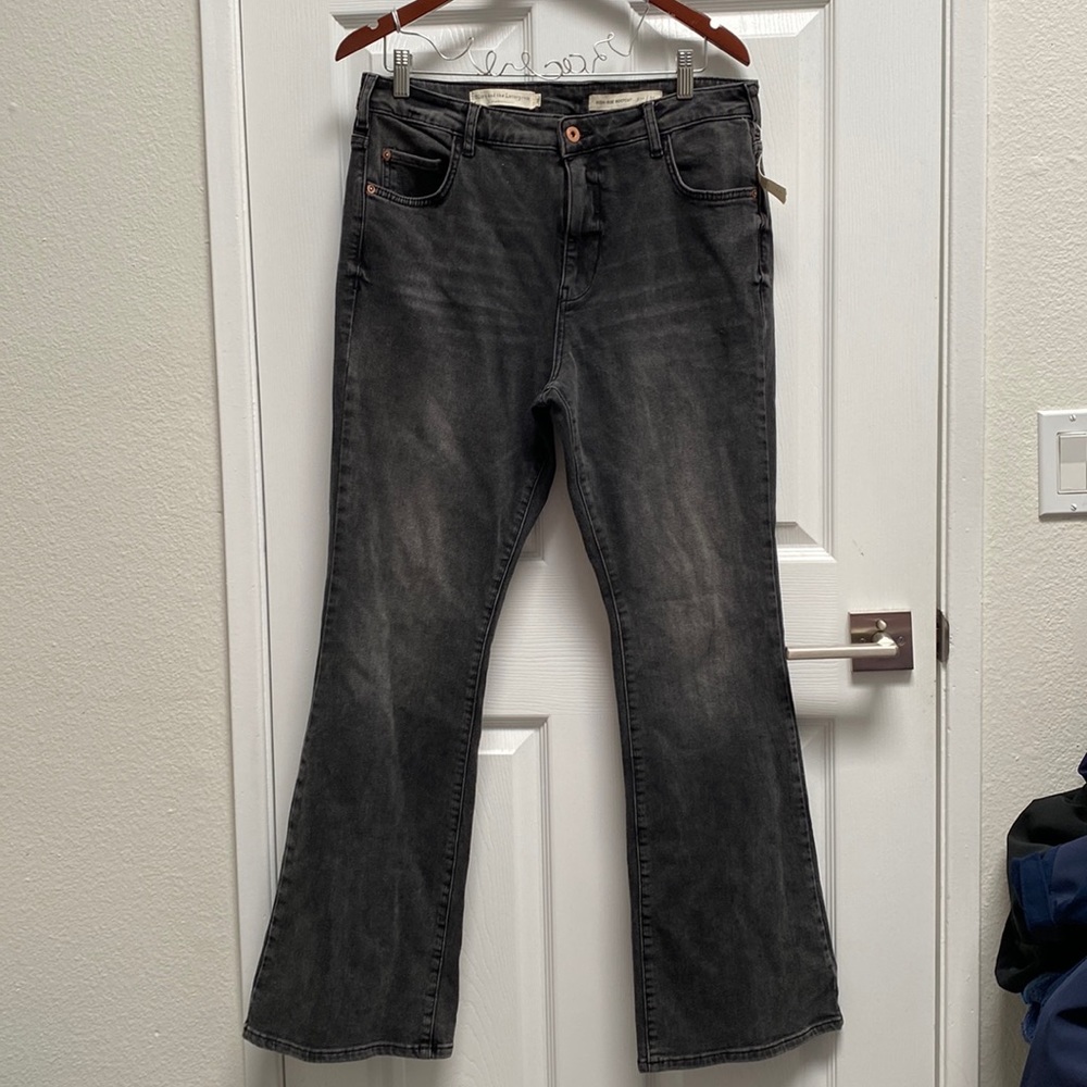 Anthropologie high rise bootcut jeans